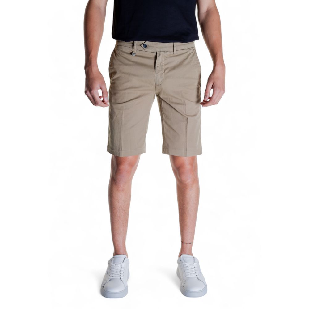 Antony Morato Beige Cotton Bermuda Shorts Antony Morato