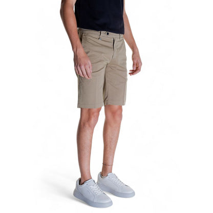 Antony Morato Beige Cotton Bermuda Shorts Antony Morato
