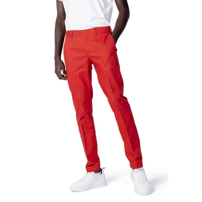 Antony Morato Red Cotton Pants Antony Morato
