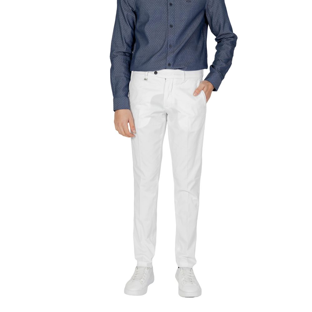 Antony Morato Cream Cotton Skinny Pants Antony Morato