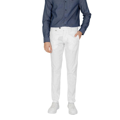 Antony Morato Cream Cotton Skinny Pants Antony Morato