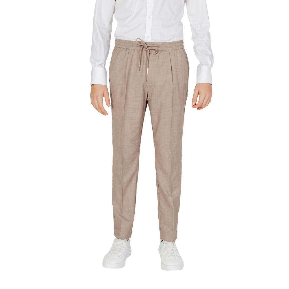 Antony Morato Beige Polyester Pant Antony Morato