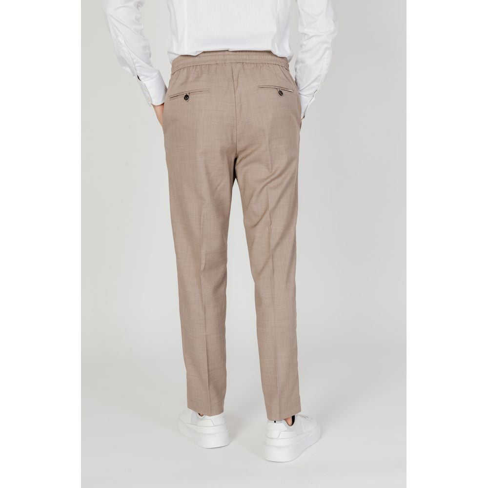 Antony Morato Beige Polyester Pant Antony Morato