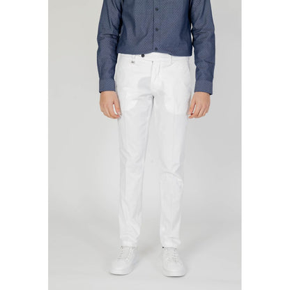 Antony Morato Cream Cotton Skinny Pants Antony Morato