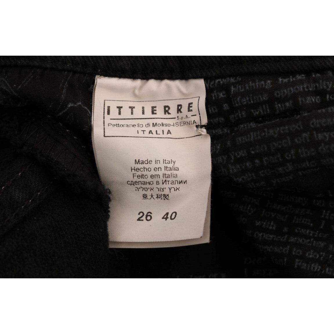 John Galliano Gray Wash Cotton Stretch Regular Fit Jeans John Galliano