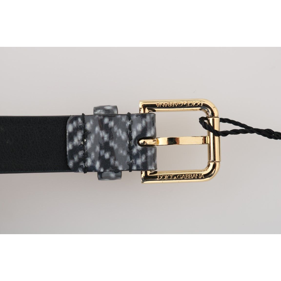 Elegant Chevron Leather Waist Belt