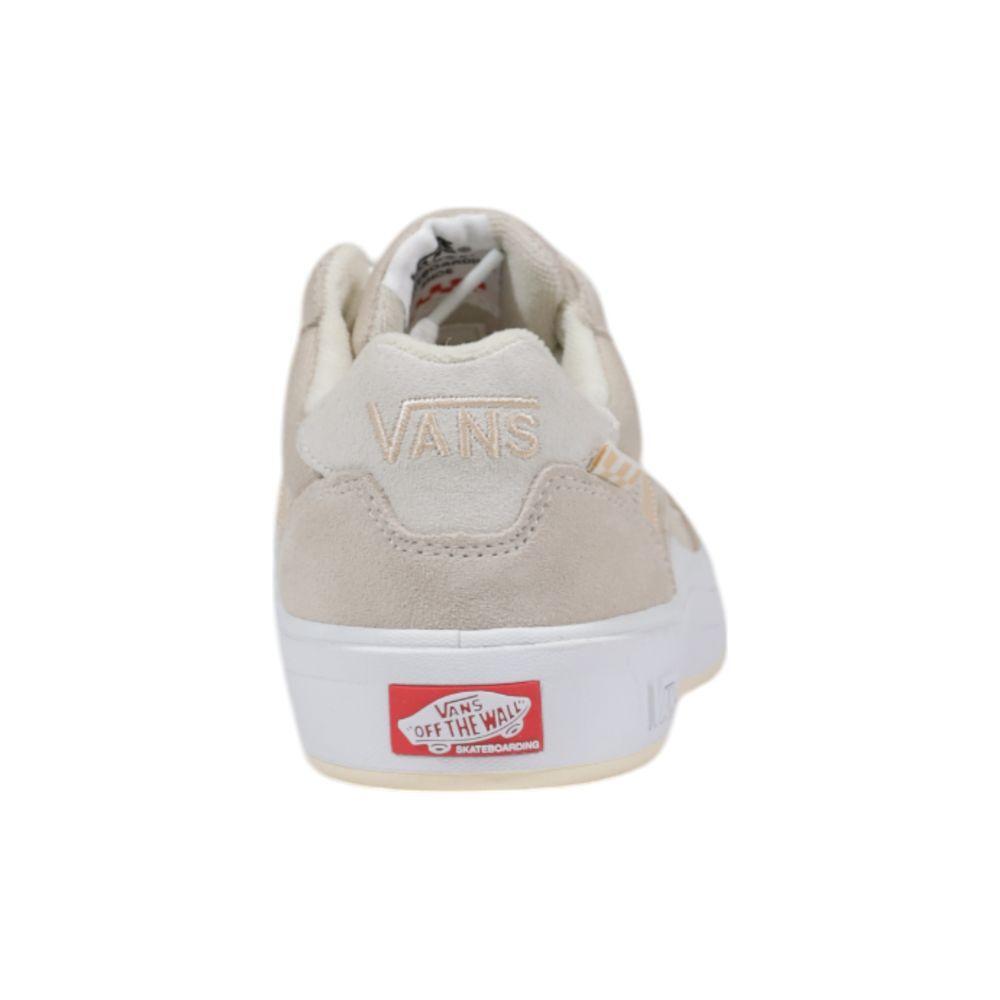 Vans Beige Suede Leather Athletic Sneakers