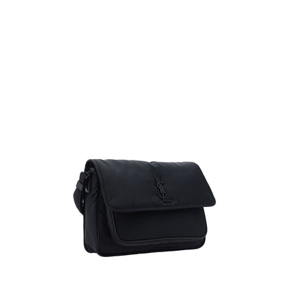 Saint Laurent Black Polyamide Shoulder Bag