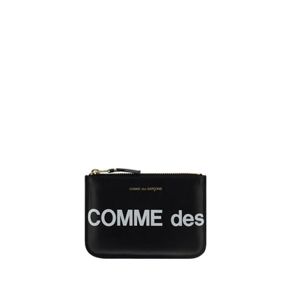 Comme Des Garçons Black Calf Leather Bos Taurus Wallet