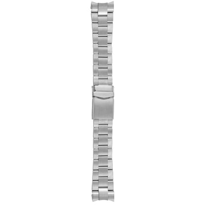 Bobroff Silver Stainless Steel Bracelet Watch