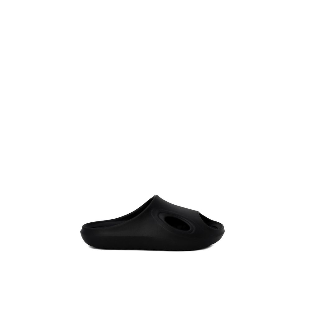Antony Morato Black Polyethylene Slippers Antony Morato
