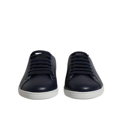 Dolce & Gabbana Blue Low Top Men Saint Tropez Sneakers Shoes