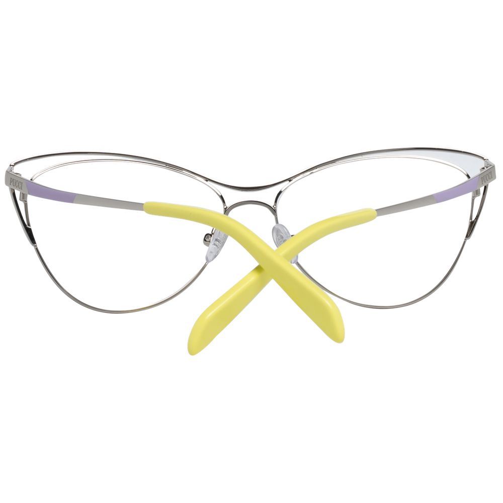 Emilio Pucci Black Metal Glasses (Frames) Emilio Pucci
