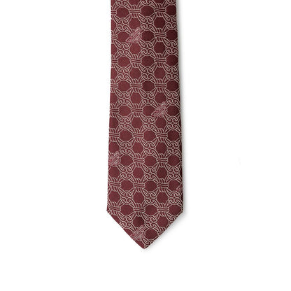 Emporio Armani Red Silk Ty Emporio Armani