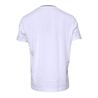 Dolce & Gabbana White Sacred Heart Short Sleeve T-shirt