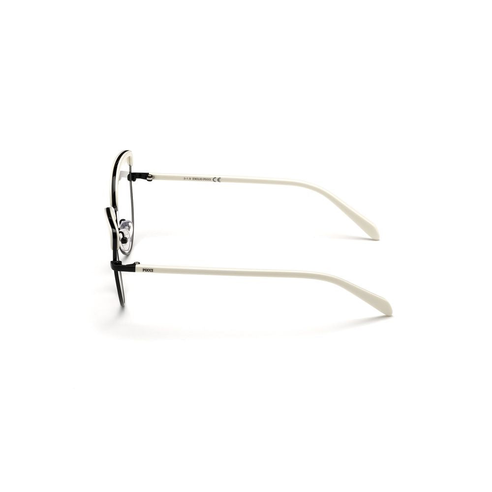 Emilio Pucci Black Metal Glasses (Frames)