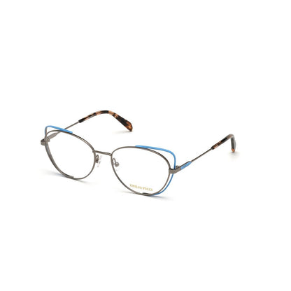 Emilio Pucci Gray Metal Glasses (Frames) Emilio Pucci