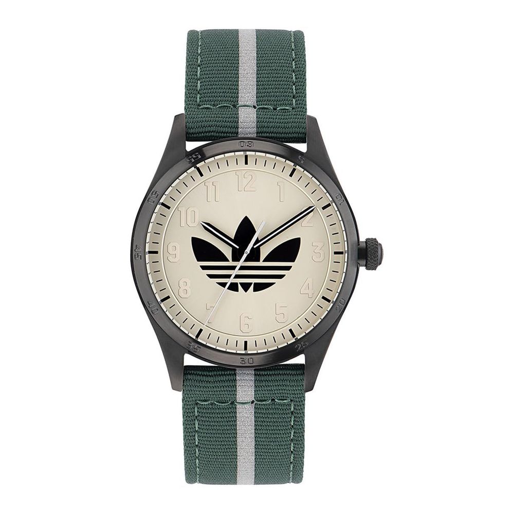 Adidas Bicolor Fabric Dress Watch