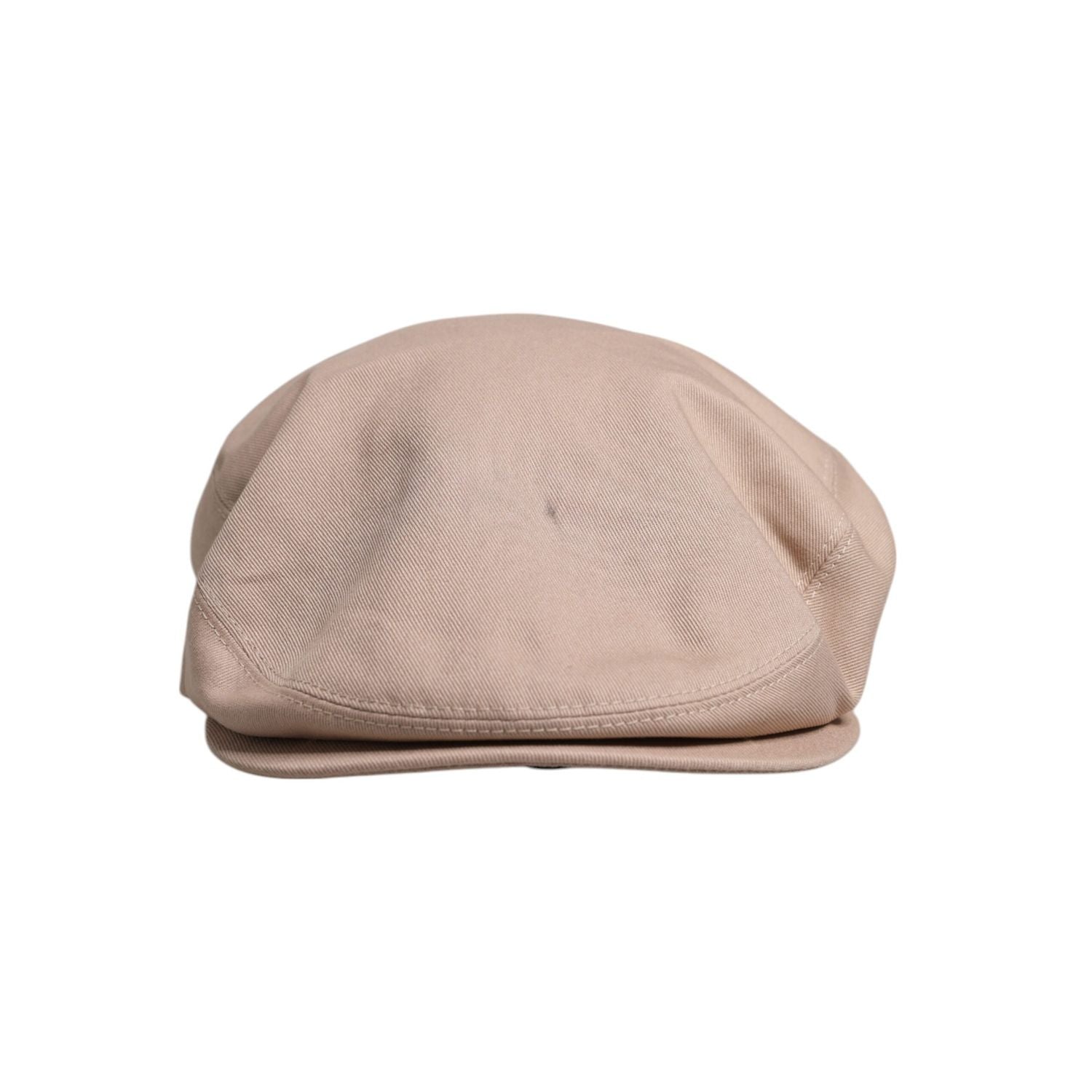 Dolce & Gabbana Beige Cotton Newsboy Capello Cabbie Hat