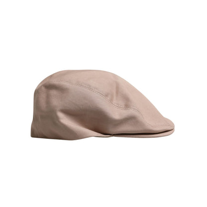 Dolce & Gabbana Beige Cotton Newsboy Capello Cabbie Hat