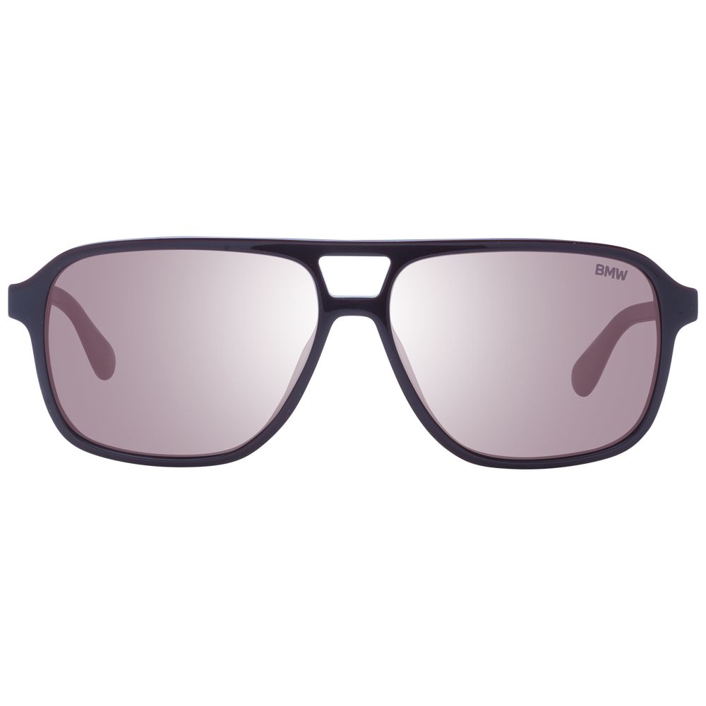 BMW Burgundy Acetate Sunglasses