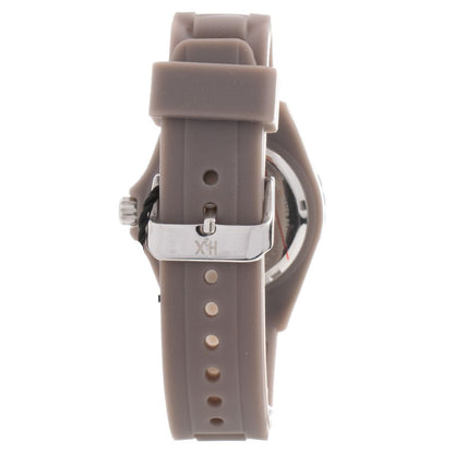 Haurex Brown Rubber Sport Watch