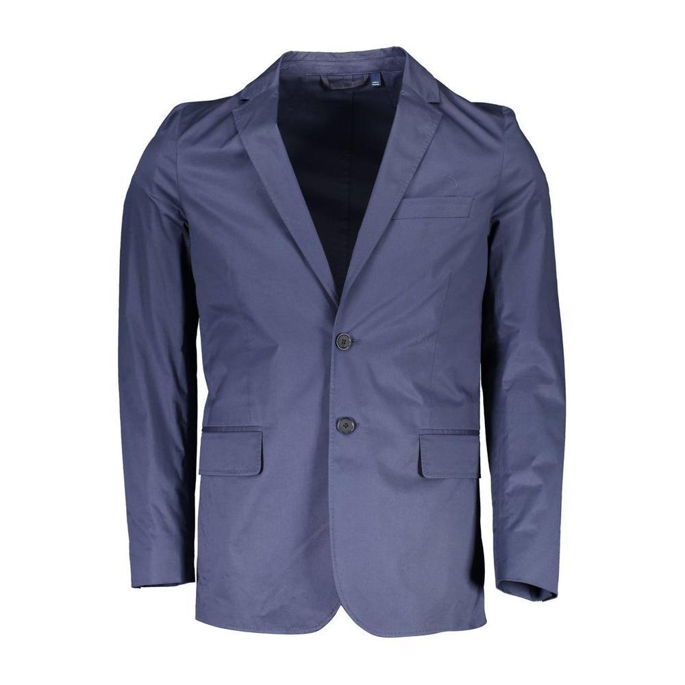 Gant Blue Cotton Men's Jacket