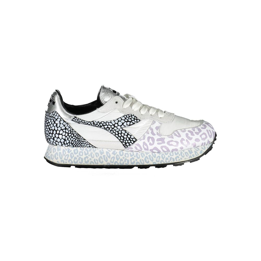 Diadora White Leather Women Sneaker