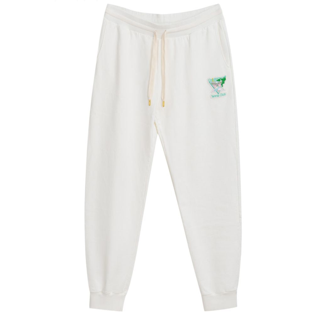 Casablanca White Cotton Athletic Pants Casablanca