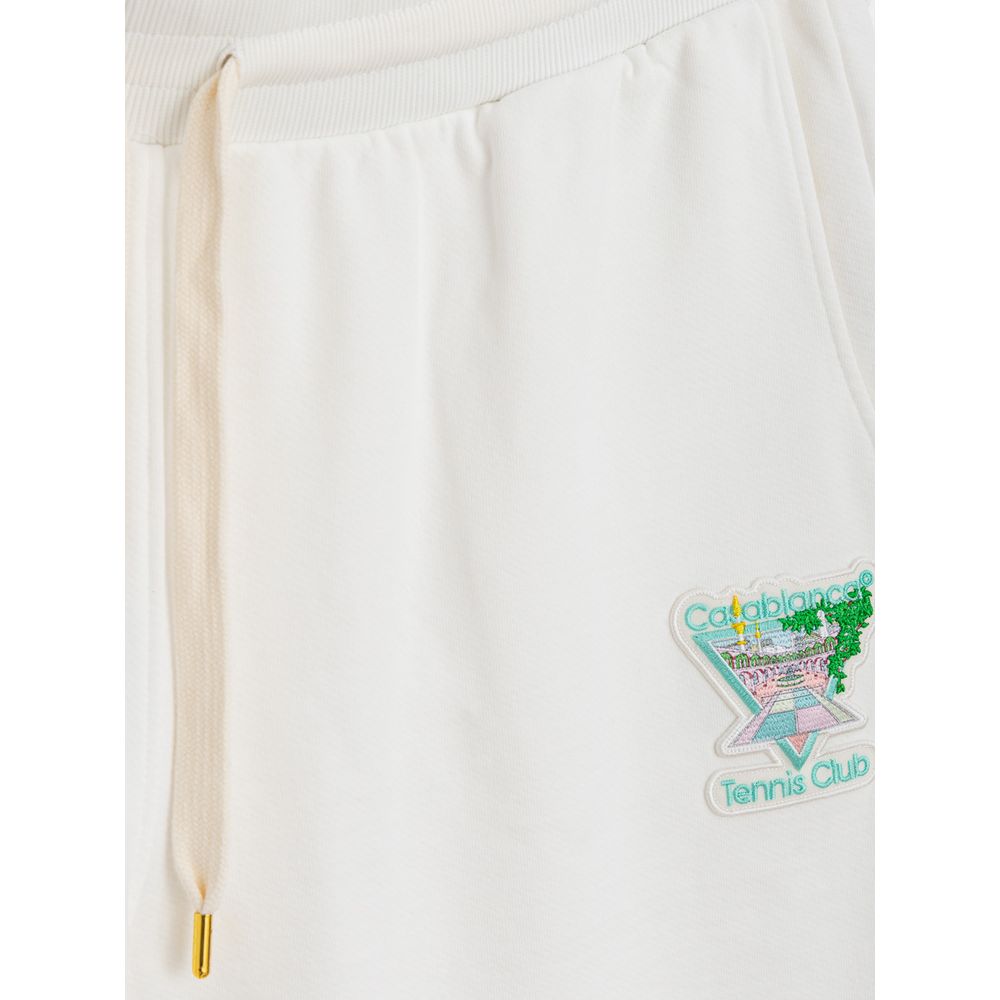 Casablanca White Cotton Athletic Pants Casablanca