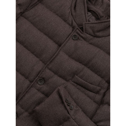 Herno Brown Wool Jackets & Coat Herno