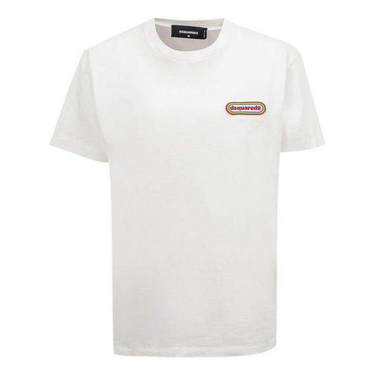 Dsquared² White Cotton T-Shirt