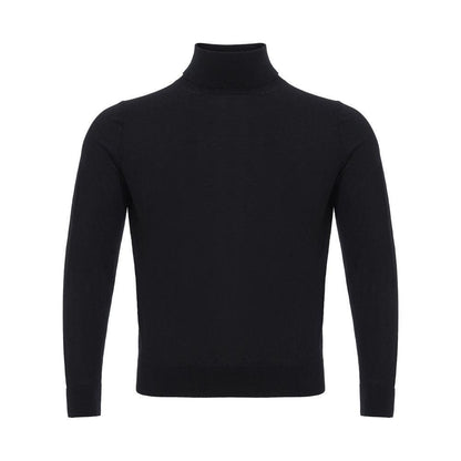 Colombo Black Cashmere Turtleneck Colombo