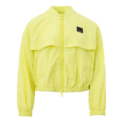 Armani Exchange Yellow Polyamide Bomber