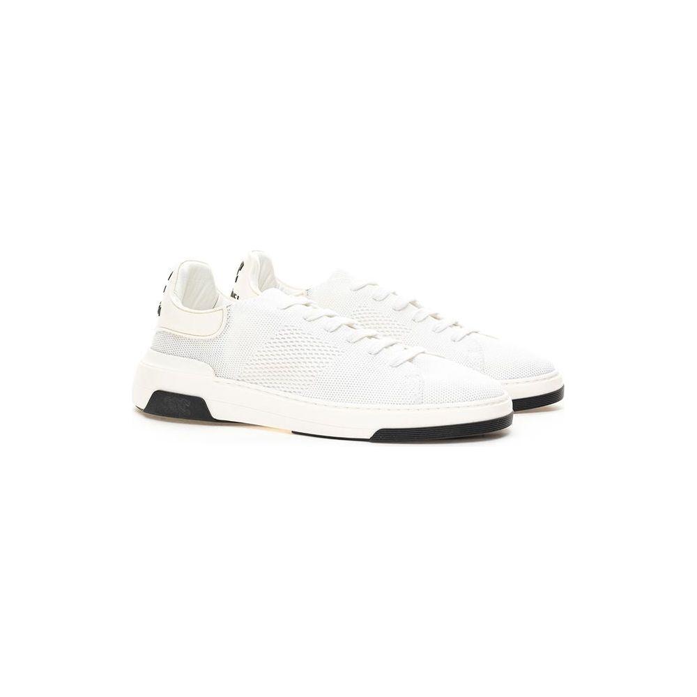 Casadei White Leather Athletic Sneakers Casadei