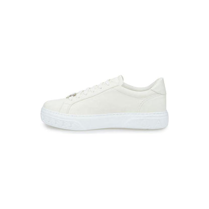 Casadei White Leather Athletic Sneakers Casadei
