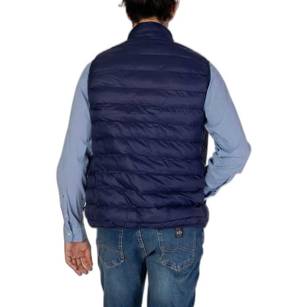 U.S. POLO ASSN. Blue Polyamide Sleveless Jacket