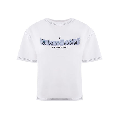 Kenzo White Cotton T-Shirt