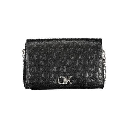 Calvin Klein Black Polyester Women's Shoulder Bag