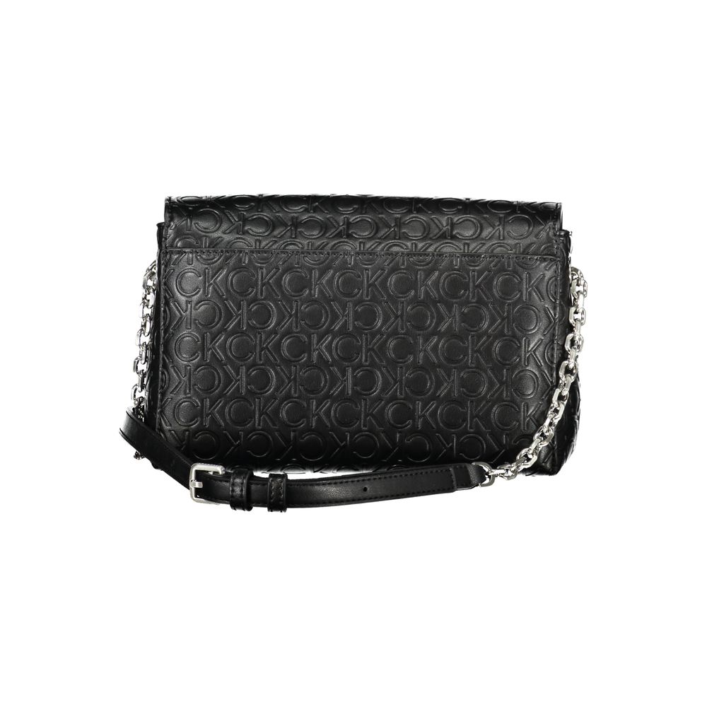 Calvin Klein Black Polyester Women's Shoulder Bag