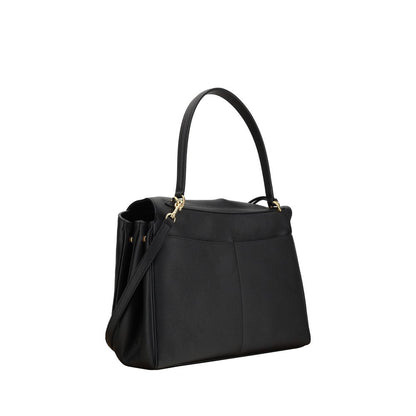 Balenciaga Black Calf Leather Bos Taurus Shoulder Bag