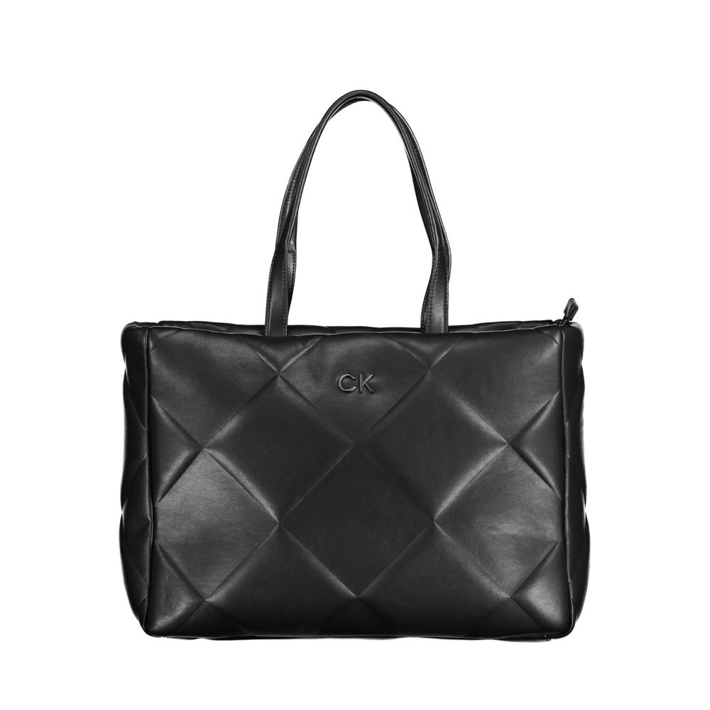 Calvin Klein Black Polyester Women Handbag