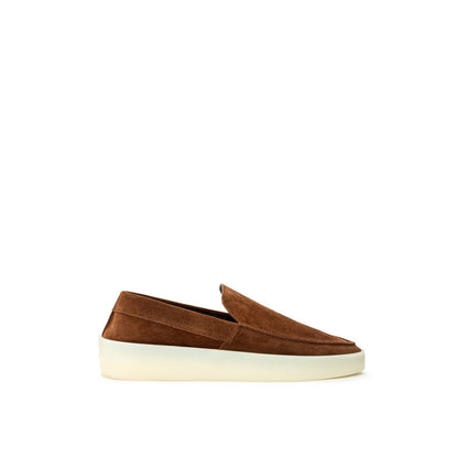 Fear Of God Brown Leather Slip-On Loafer