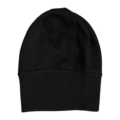 Dolce & Gabbana Black #DGLOVESLONDON Knitted Beanie Hat Dolce & Gabbana