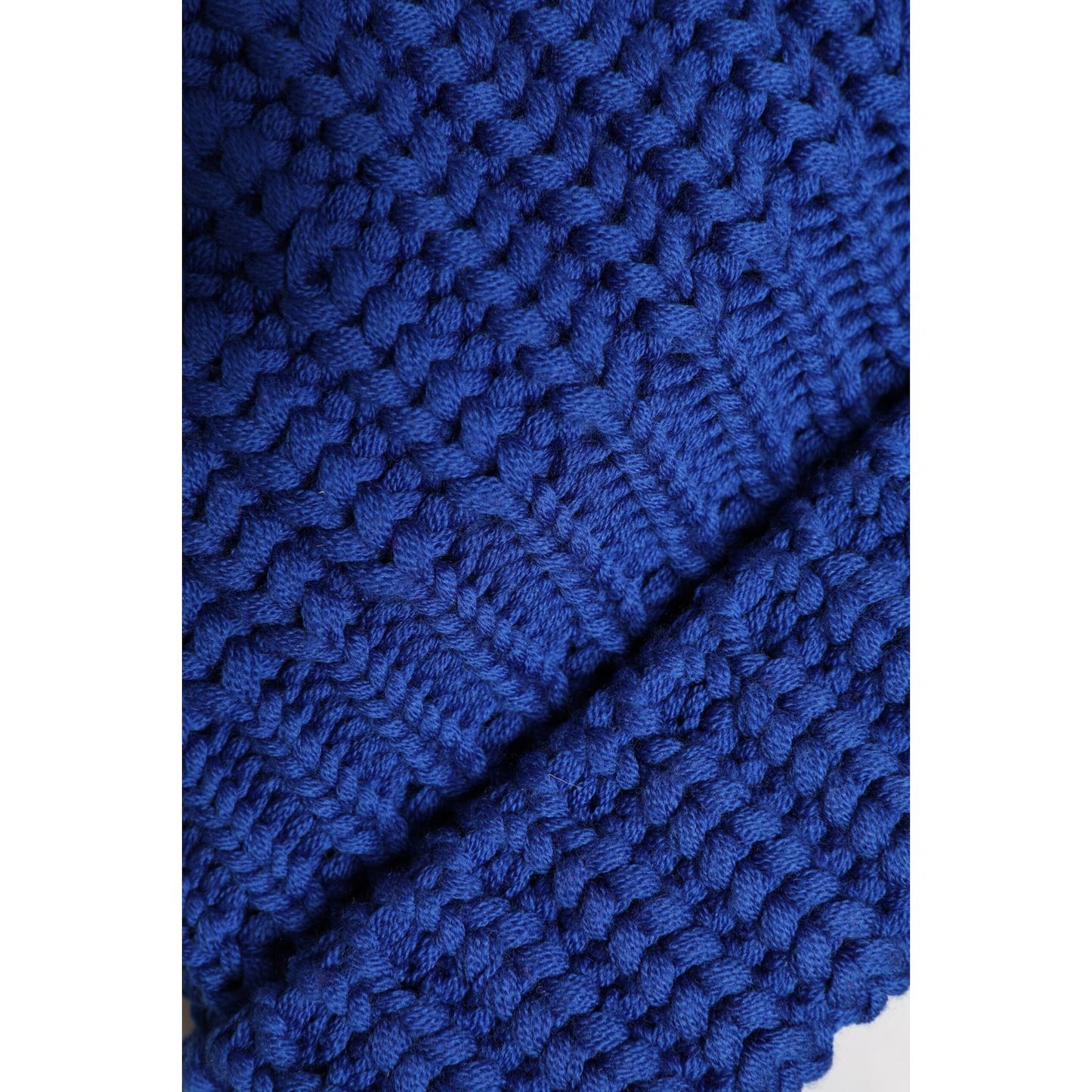 Dolce & Gabbana Blue Wool Knitted Winter Beanie Hat Dolce & Gabbana