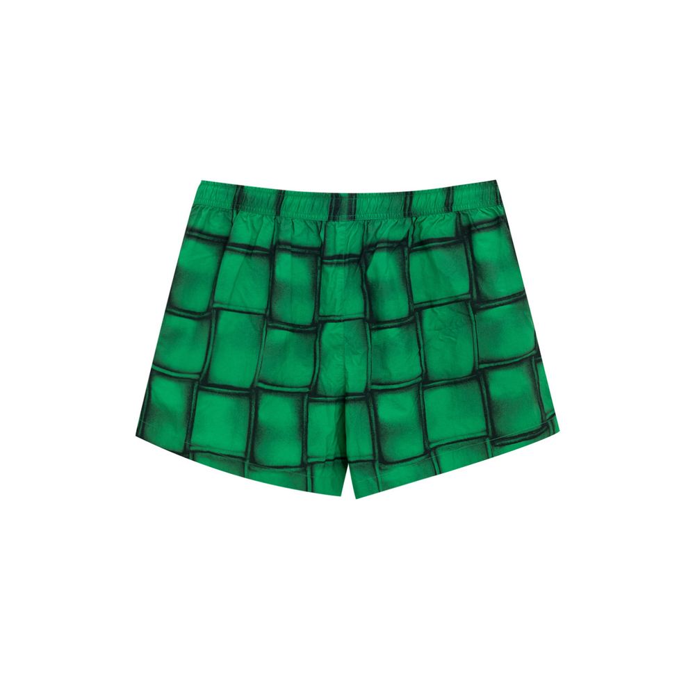 Bottega Veneta Green Polyamide Swim Shorts