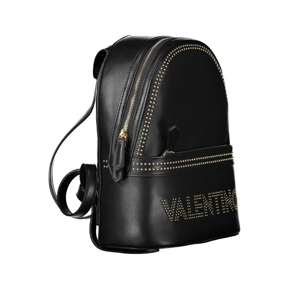 Mario Valentino Nero Poliuretano Women Backpack