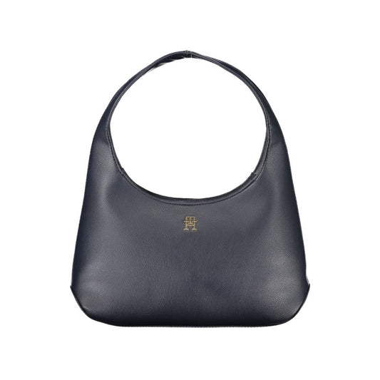 Tommy Hilfiger Blue Polyester Women Handbag