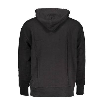 Tommy Hilfiger Black Cotton Men's Hoodie