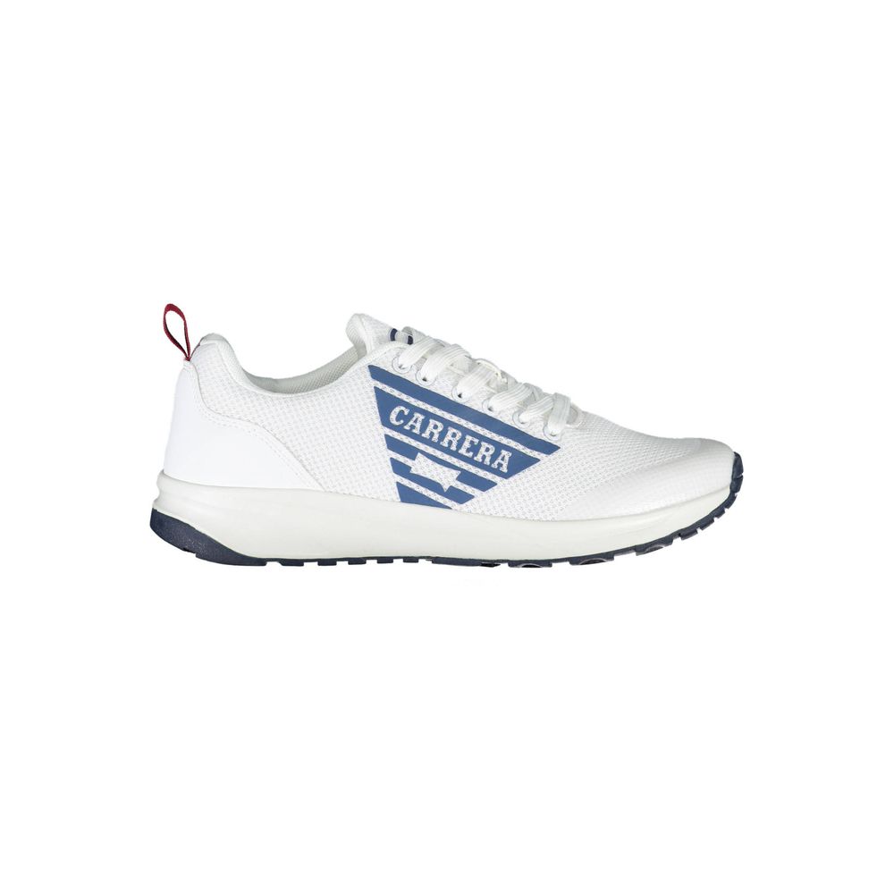 Carrera White Polyurethane Men Sneaker